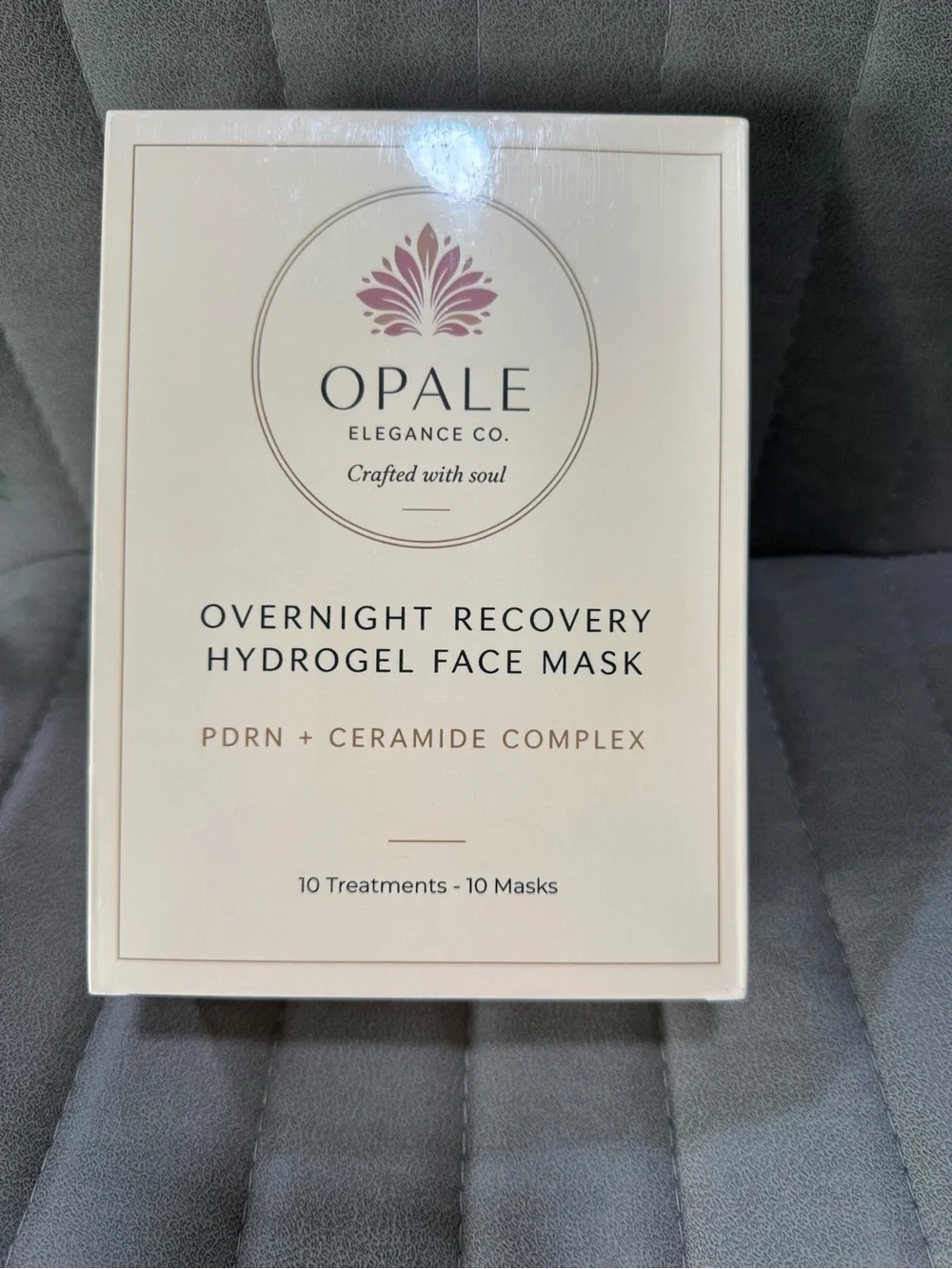 Opale Overnight Recovery Hydrogel Face Mask — Cream